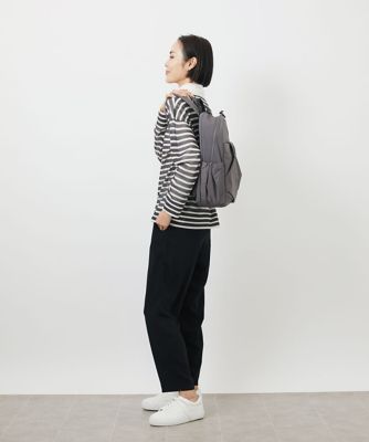 ［Ａ４収納可能］タックデザインバックパック