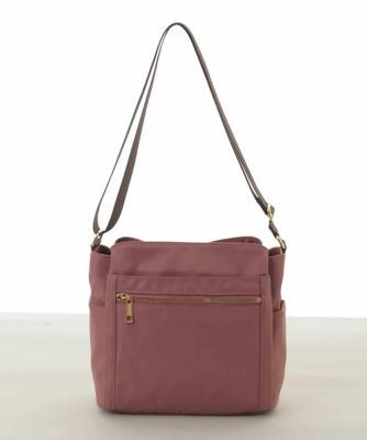 MK MICHEL KLEIN BAG (Women)/エムケーミッシェルクランバッグ サイドポケットスクエアショルダーバッグ