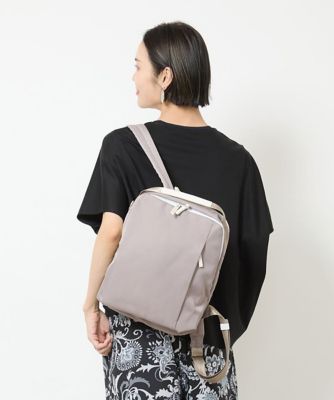 ＜MK MICHEL KLEIN BAG (Women)＞タックデザインコンパクトリュック