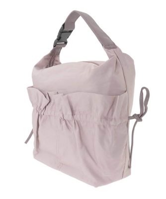 A4収納可］ギャザーポケットナイロンバッグ | MK MICHEL KLEIN BAG