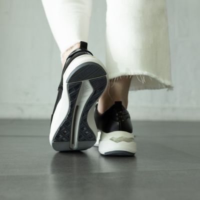 【極美品】ASICS アシックス Pedala ペダラ フラットシューズ 23 pedala アシックスペダラ ウォーキングシューズ ジップ