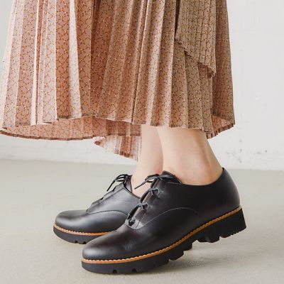 極美品⭐️ペダラ■ドレスシューズ✨ソフトラギッド 牛革 ワイドループギリー 3E ペダラ ソフトラギッド レディース 3E 3．0cmヒール | ASICS