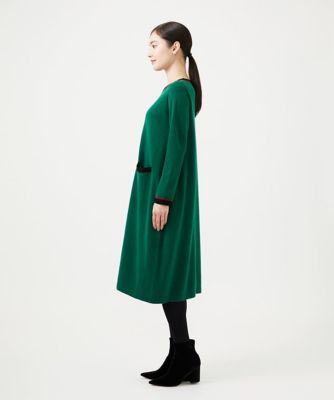 配色ラインニットドレス | Sybilla (Women)/シビラ | 三越伊勢丹