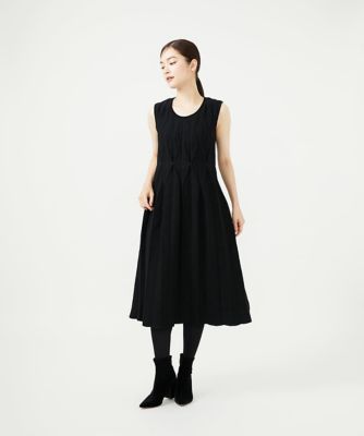 極美品✨️Sybilla シビラ レリーフテクニックロングニット コート 黒 