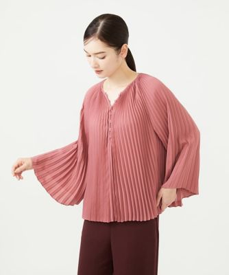 ＜Sybilla (Women)＞アコーディオンプリーツブラウス