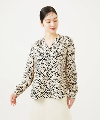 ランダムドットプリントブラウス | Sybilla (Women)/シビラ | 三越