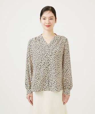 ランダムドットプリントブラウス | Sybilla (Women)/シビラ | 三越