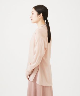 【IÉNA】ポリエステルシアーカシュクールシャツ IENA（イエナ）の「ポリエステルシアーカシュクールシャツ（シャツ