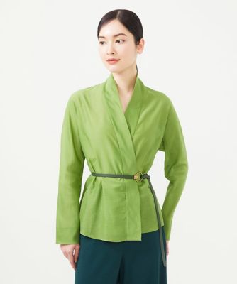 ＜Sybilla (Women)＞シルクコットンオーガンジーブラウス