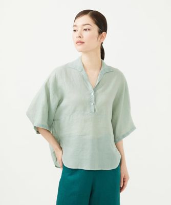 ＜Sybilla (Women)＞リネンローンシャツブラウス