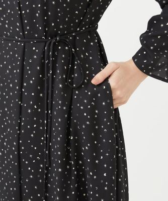 【今季もの】シビラ　ミニアスタリスクプリントワンピース ミニアスタリスクプリントドレス(ワンピース) | Sybilla(シビラ