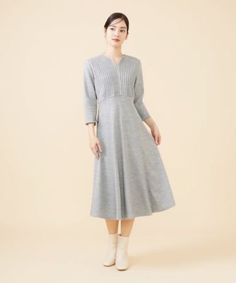 ピンタックラインフレアドレス | Sybilla (Women)/シビラ | 三越