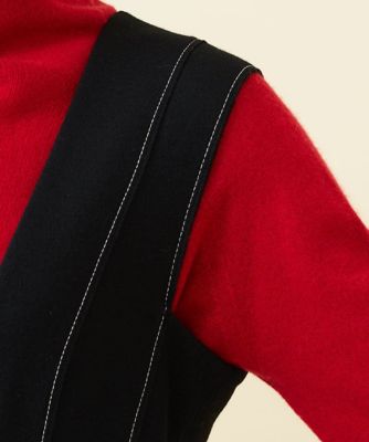 配色ステッチジャンパースカート | Sybilla (Women)/シビラ | 三越