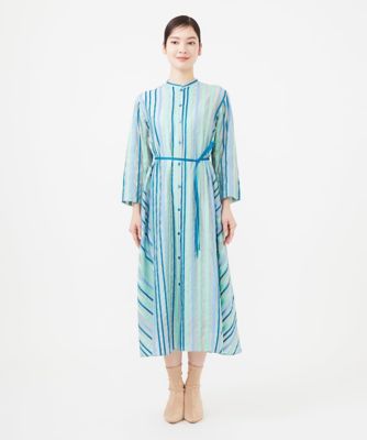 美品　sybilla リボン　コート　ワンピース リボンストライプドレス | Sybilla (Women)/シビラ | 三越伊勢丹