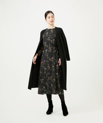ドットフラワー刺繍ドレス | Sybilla (Women)/シビラ | 三越伊勢丹