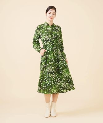 ＜Sybilla (Women)＞カモミールフラワープリントシャツドレス