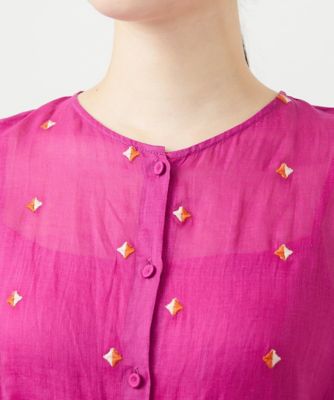ダイヤ刺繍リネンドレス | Sybilla (Women)/シビラ | 三越伊勢丹