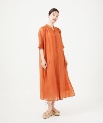 バンドカラーシアーシャツドレス | Sybilla (Women)/シビラ | 三越
