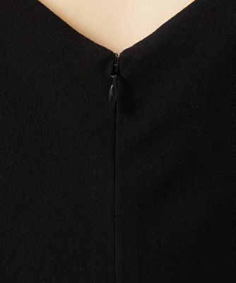 Ｖネックロングドレス