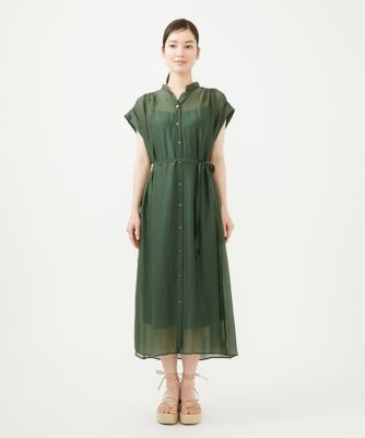 【メディア着用】ショルダータックドレス