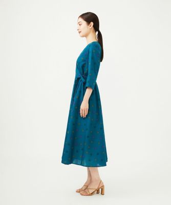 アスタリスク刺繍ラップドレス | Sybilla (Women)/シビラ | 三越