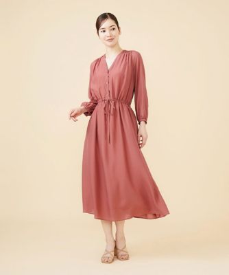 Sybilla シビラ半袖ひざ丈ワンピース ピンク新品未使用 ピンク系 Sybilla (Women)の小さいサイズ 3号～7号／XXS～S