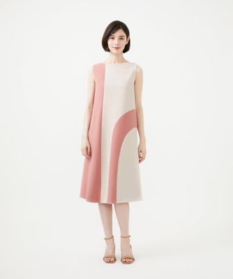 バイカラー切り替えIラインドレス | Sybilla (Women)/シビラ | 三越
