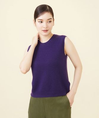 Sybilla (Women)/シビラ カシミヤノースリーブプルオーバー