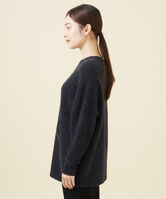 トロンプルイユフェイス刺繍プルオーバー | Sybilla (Women)/シビラ