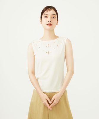 アイレットノースリーブプルオーバー | Sybilla (Women)/シビラ