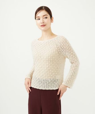 ＜Sybilla (Women)＞透かし編みプルオーバー