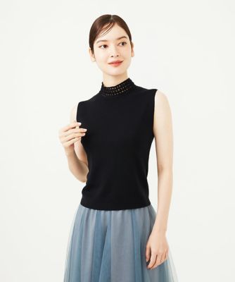 ＜Sybilla (Women)＞レースハイネックプルオーバー