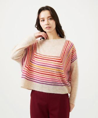 BILLABONG マルチカラーストライプセーター マルチカラーボーダーニット | Sybilla (Women)/シビラ | 三越伊勢丹