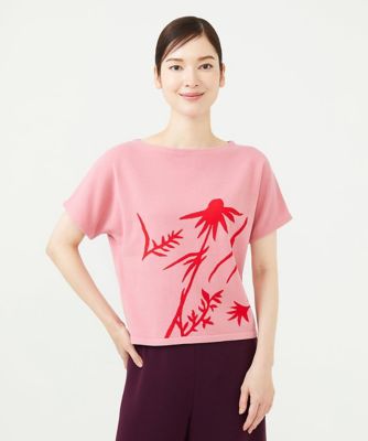 フラワーシルエットニット | Sybilla (Women)/シビラ | 三越伊勢丹
