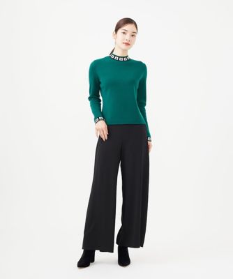 【ＴＩＬＥ】タイルモチーフハイネックプルオーバー