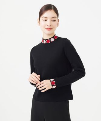 【ＴＩＬＥ】タイルモチーフハイネックプルオーバー