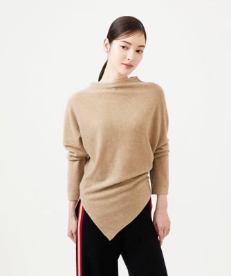 ＜Sybilla (Women)＞アシンメトリーハイネックニット