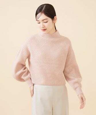 ＜Sybilla (Women)＞【ドラマ着用】ウールカシミヤボトルネックプルオーバー