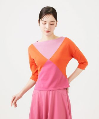 ＜Sybilla (Women)＞カラーブロックニット