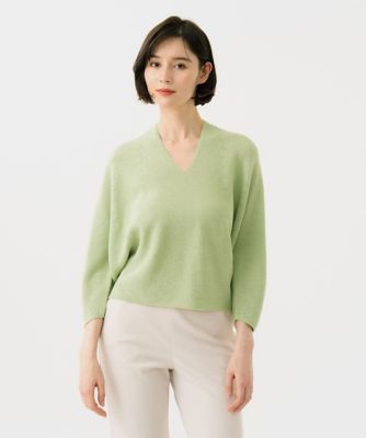 ＜Sybilla (Women)＞Ｖネックフォルムニット