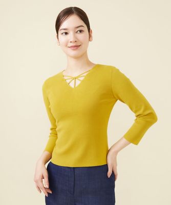 シビラ Sybilla カットソー サマーニット ループデザインプルオーバー シビラ Sybilla カットソー サマーニット ループデザインプル