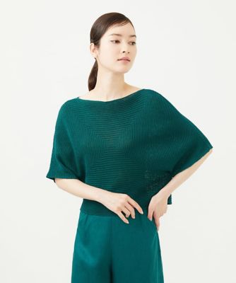 Sybilla (Women)/シビラ ペーパーヤーンジオメトリックプルオーバー