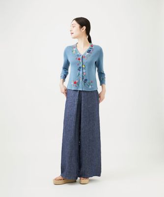 ビーズフラワー刺繍カーディガン | Sybilla (Women)/シビラ | 三越