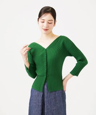 ＜Sybilla (Women)＞ハートモチーフリブカーディガン