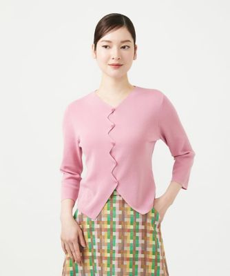 ＜Sybilla (Women)＞ジグザグカーディガン