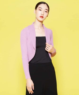 ＜Sybilla (Women)＞リブボレロ風カーディガン