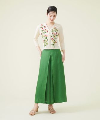 ローズヒップエンブロイダリーカーディガン | Sybilla (Women  