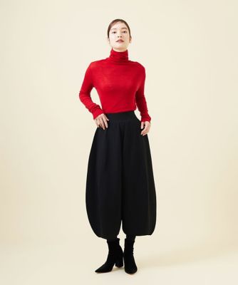 コクーンニットパンツ