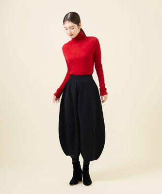 コクーンニットパンツ
