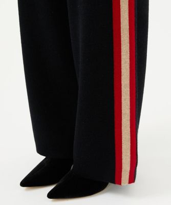 配色ラインニットパンツ | Sybilla (Women)/シビラ | 三越伊勢丹